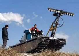 Water Cleaning Amphibious Vehicle